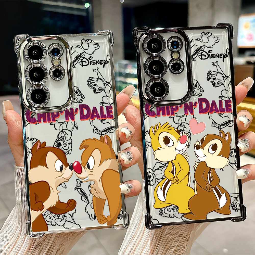 Phone Cases Samsung - Cartoon Chip & Dale Case For