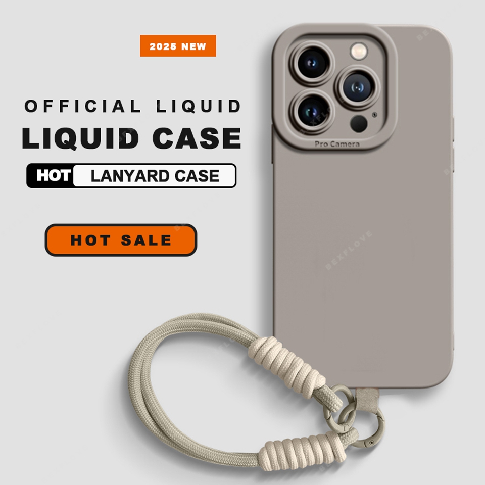 Phone Cases That Charge Your Phone - Lanyard Phone Case For iPhone 16E