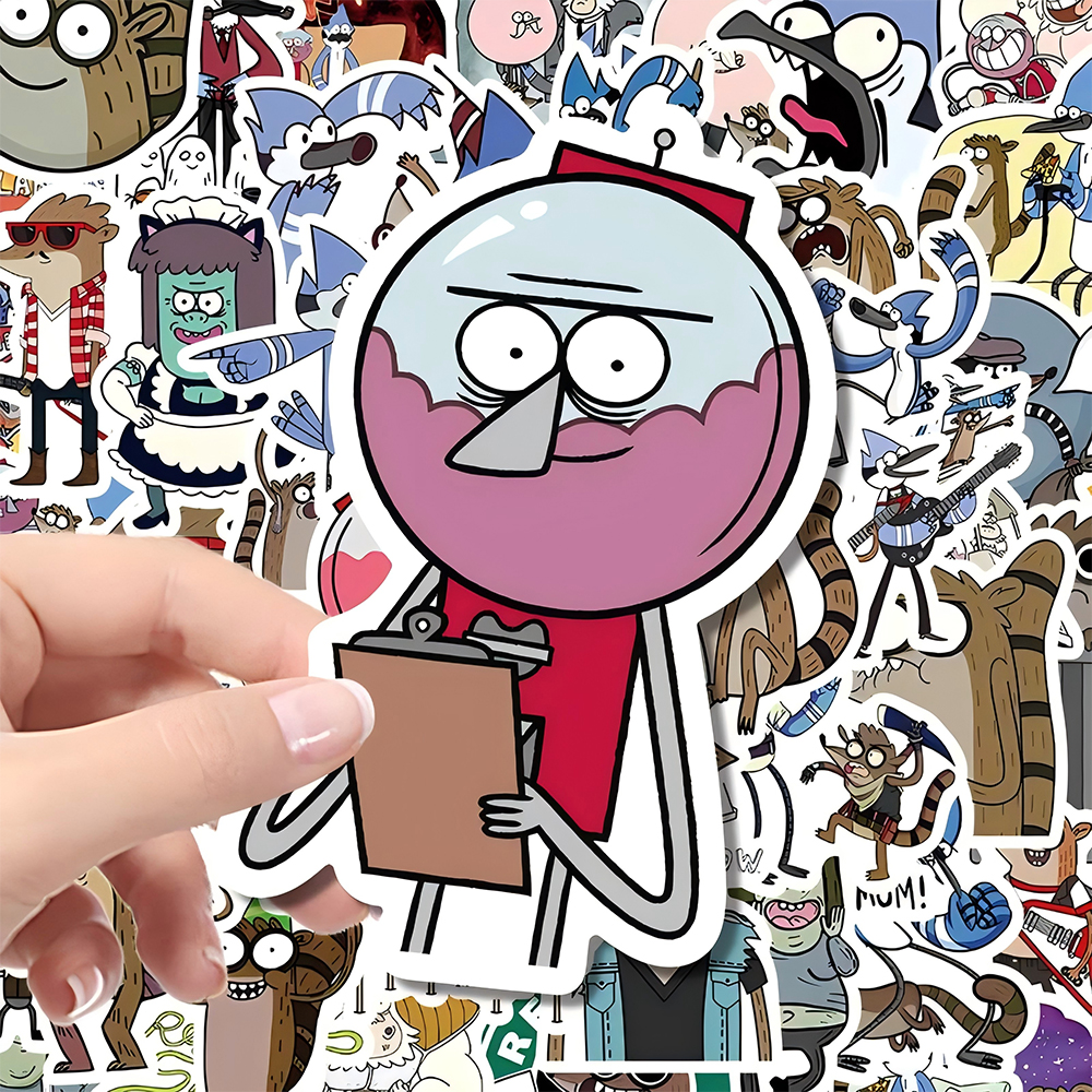 Phone Cases Cool Girl - 10/30/53pcs Funny TV Regular Show Anime