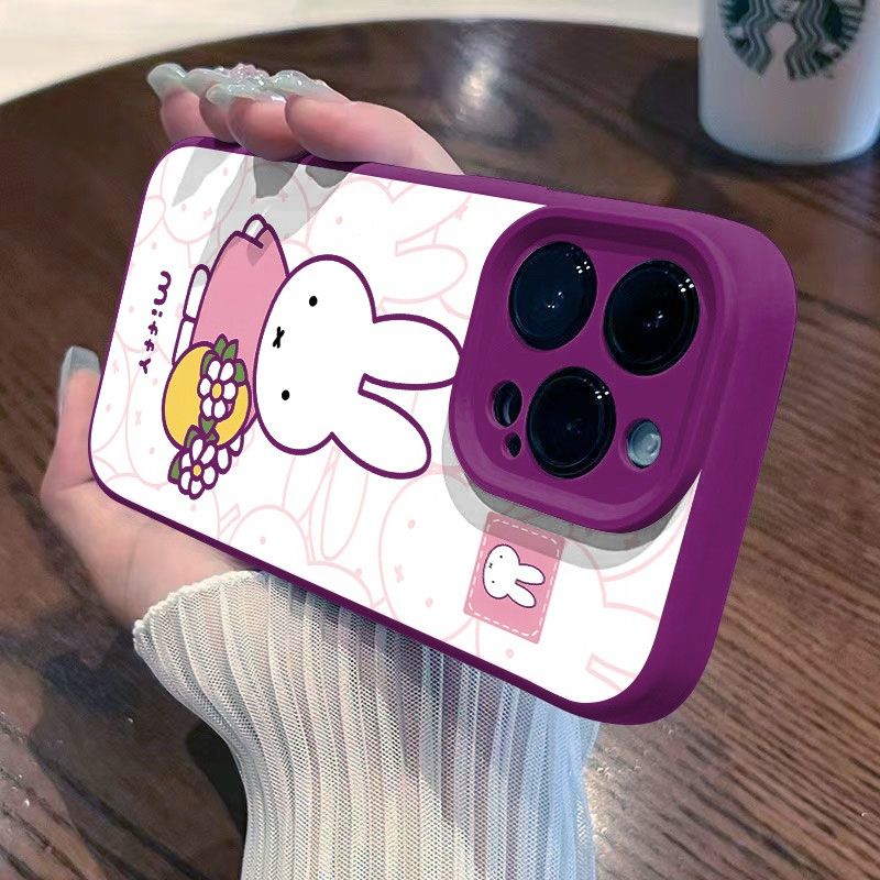 Phone Cases Cool Girl - Miffy Cute Anime Cartoon Couples Kawaii