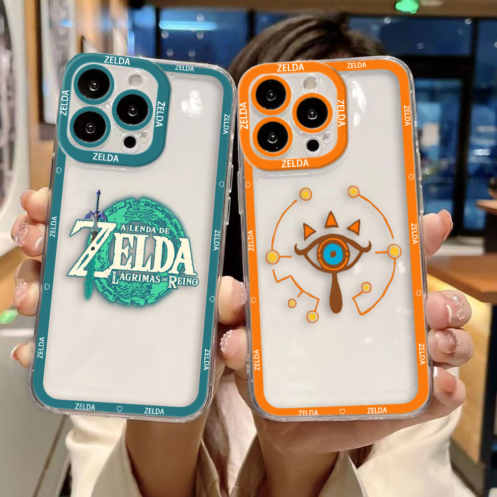 Phone Cases Zelda - Cartoon L-Legend Z-Zeldas Cover Clear Phone