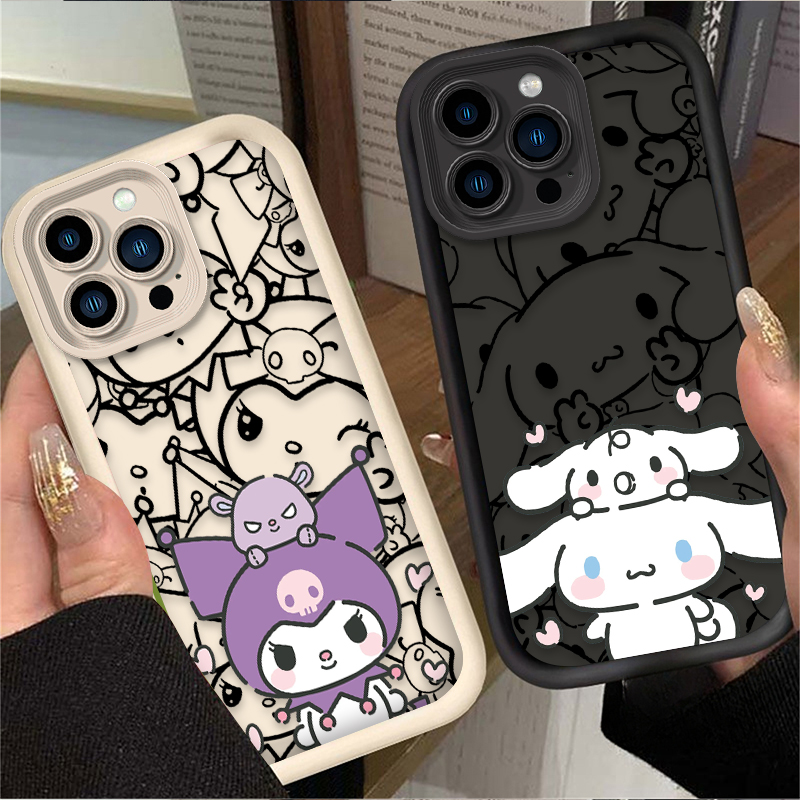 Phone Cases For Iphone 13 - Cinnamoroll Kuromi Fashion Case for IPhone