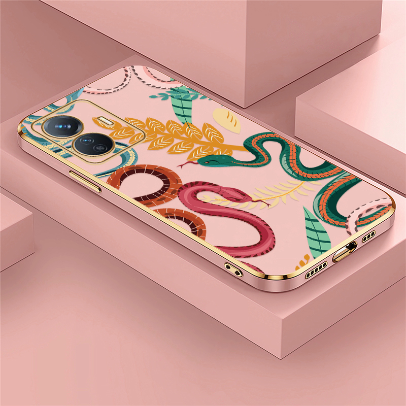 Luxury Plating Case - For Vivo V40 V27E V25E V23E