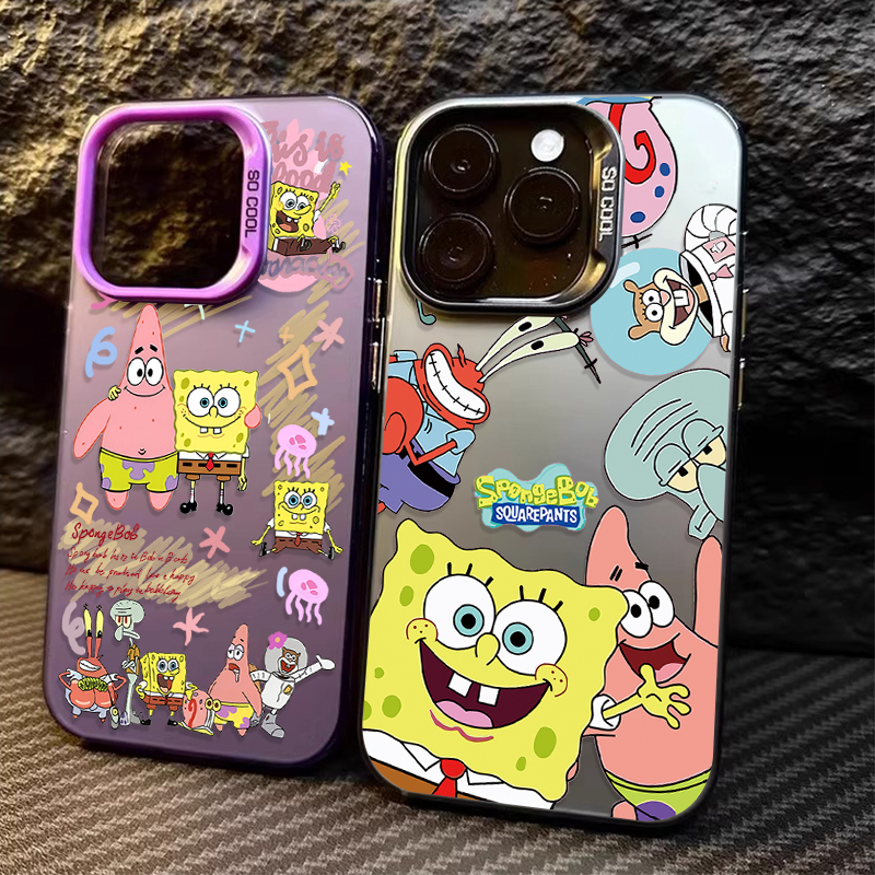 Phone Cases Samsung - SpongeBob Patrick Star Hard Case for