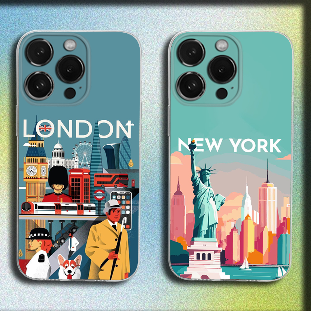 Phone Cases Dubai - London New York Tokyo Dubai Phone