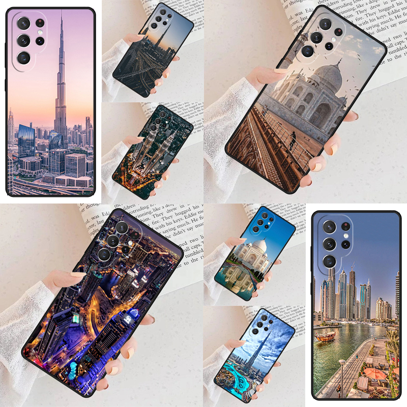 Phone Cases Dubai - Pyramids Taj Mahal Dubai Cell Phone