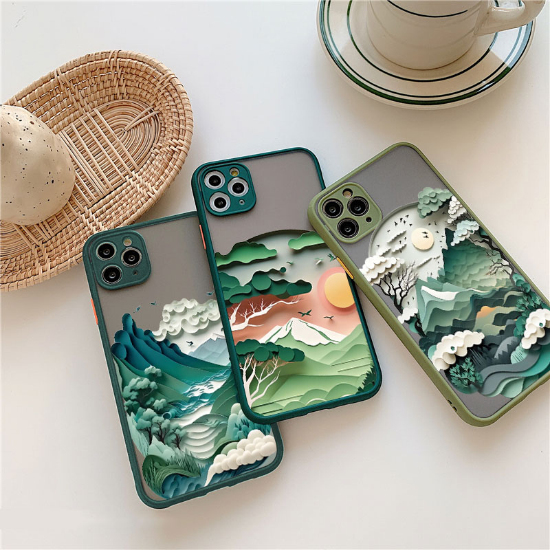 Phone Cases Durable - Printing Landscape phone case For iPhone
