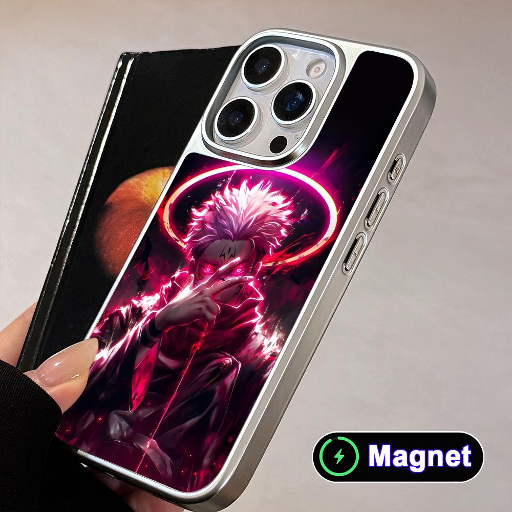 Phone Cases Jjk - JJK Anime Neon Phone Case for