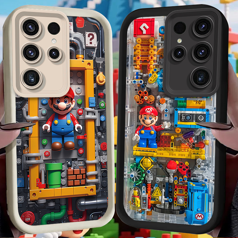 Phone Cases Samsung - Toy Blocks M-Marios Phone Case for
