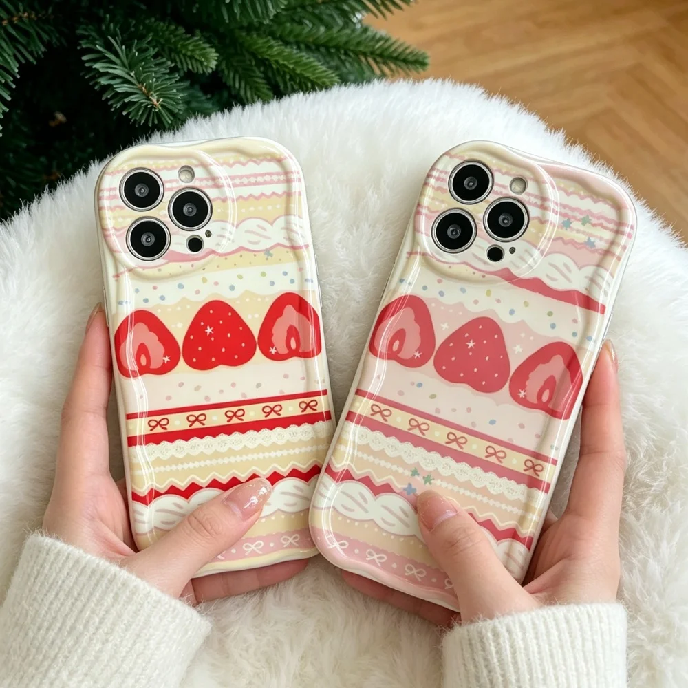 Cute Cream Strawberry Cake Lac – Phone Cases Pixel 10 Pro recenzja i cena