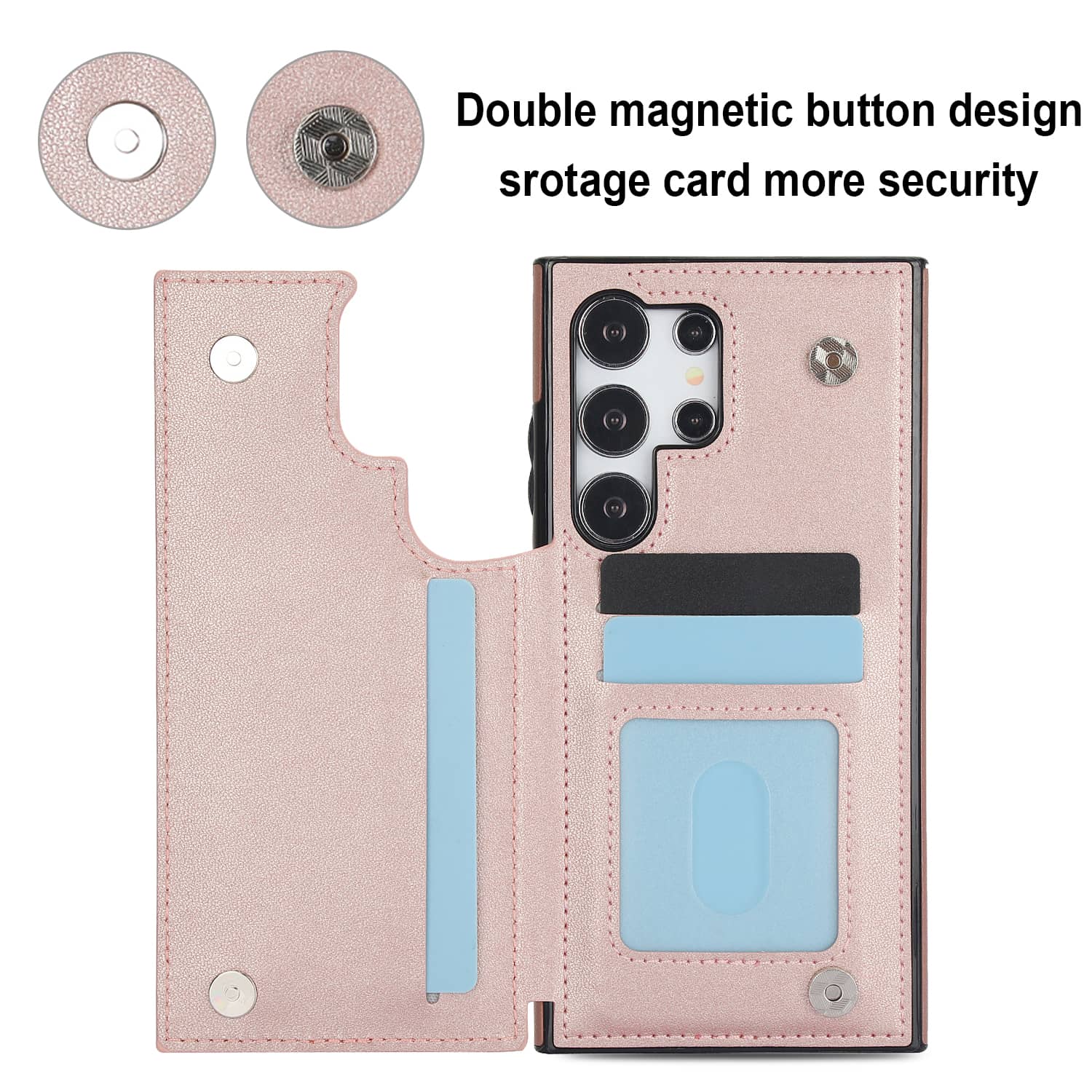For Samsung Galaxy S25 Ultra S – Leather Folio Wallet Case recenzja i cena