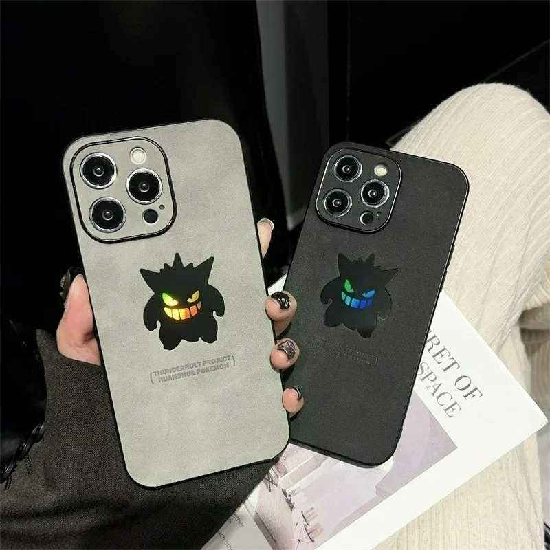 Cartoon Anime Gengar Leather T – Phone Cases Leather recenzja i cena
