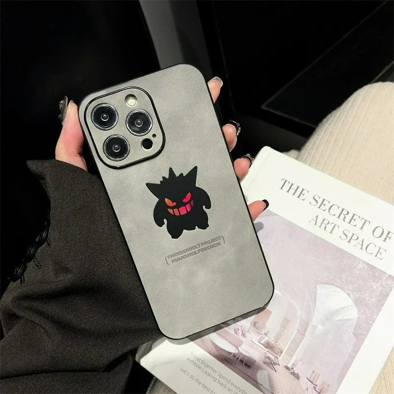 Cartoon Anime Gengar Leather T – Phone Cases Leather recenzja i cena