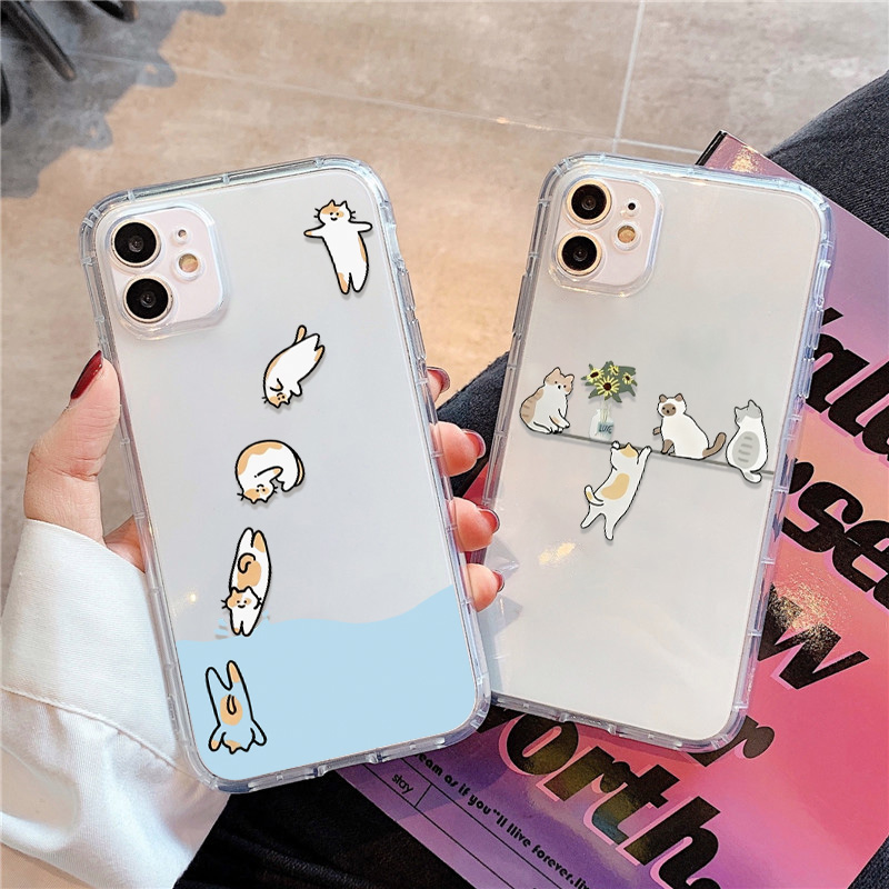 Lovely Fishes Clear Phone Case – Phone Cases Durable recenzja i cena