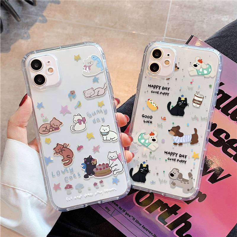 Lovely Fishes Clear Phone Case – Phone Cases Durable recenzja i cena