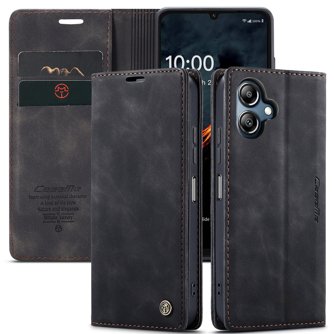 Fit Samsung Galaxy A06 4G 2024 – Leather Folio Wallet Case recenzja i cena