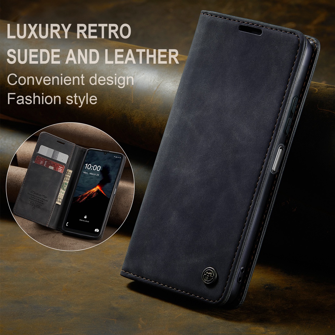 Fit Samsung Galaxy A06 4G 2024 – Leather Folio Wallet Case recenzja i cena