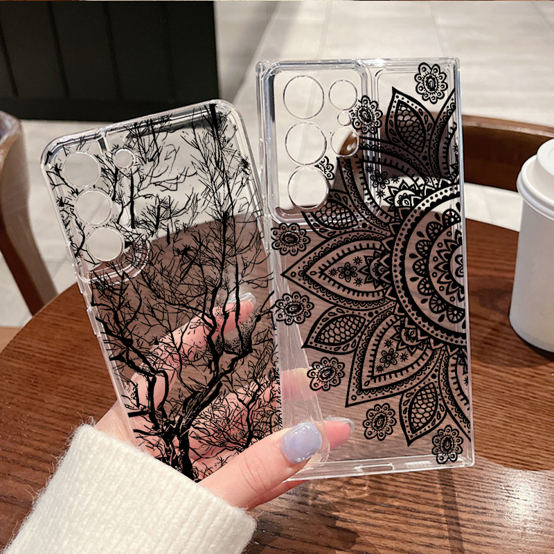 Retro Mandala Flower Case For  – Phone Cases Samsung recenzja i cena