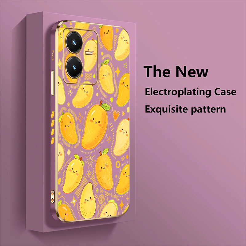 Phone Case For Vivo Y21 Y21E Y – Luxury Plating Case recenzja i cena