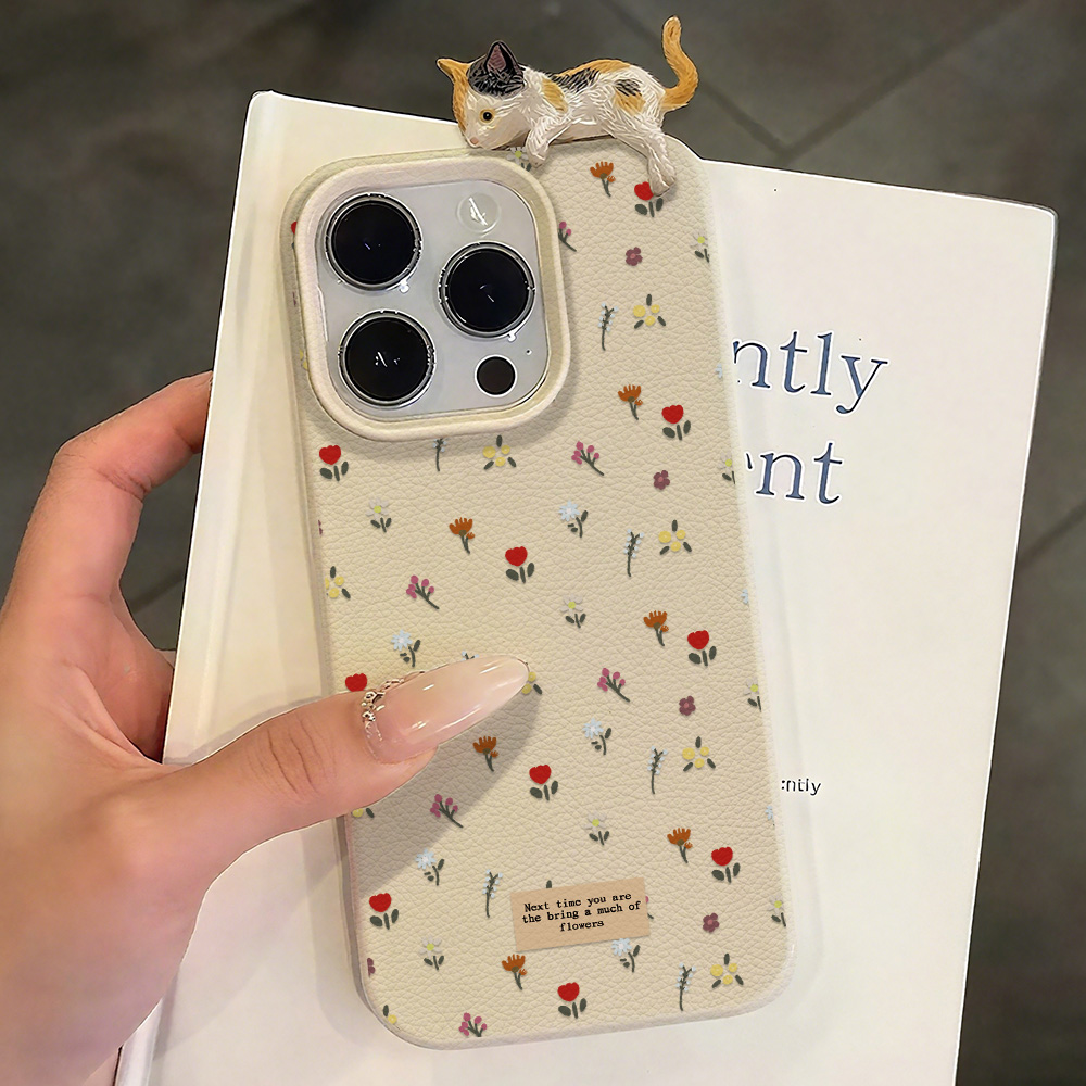 Cute Floral Soft Silicone Phon – Phone Cases Leather recenzja i cena