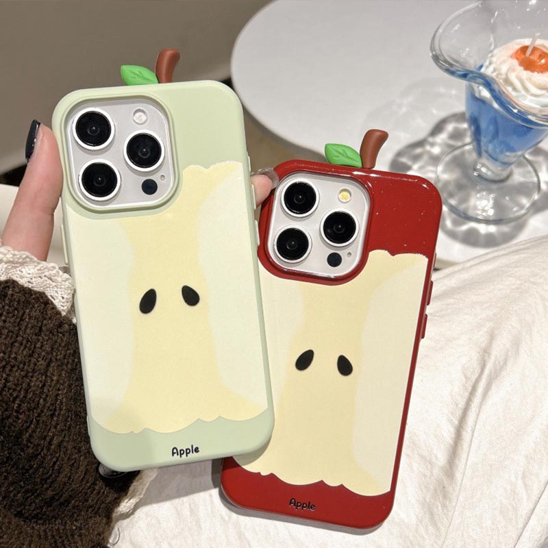 2026 Cute Bitten Apple Core Ph – Phone Cases Quirky recenzja i cena