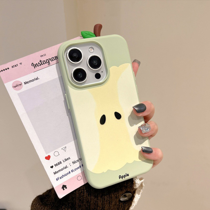 2026 Cute Bitten Apple Core Ph – Phone Cases Quirky recenzja i cena