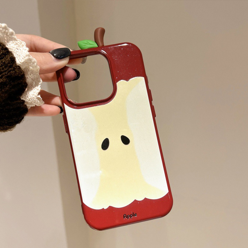 2026 Cute Bitten Apple Core Ph – Phone Cases Quirky recenzja i cena