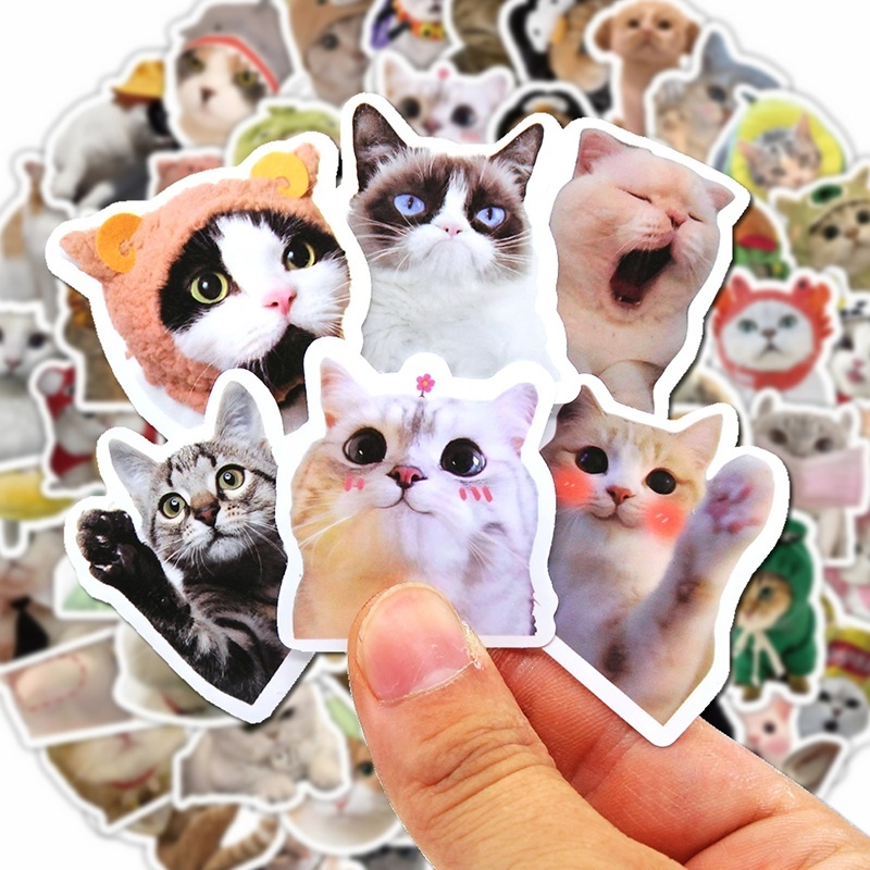 100Pcs Cute Funny Cat Emoji St – Phone Cases Kids recenzja i cena