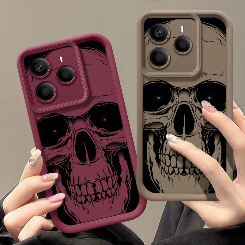 Cool Black Skull Print Phone C – Phone Cases Redmi recenzja i cena
