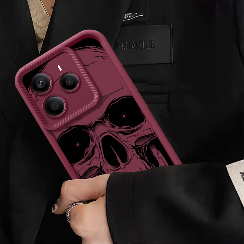 Cool Black Skull Print Phone C – Phone Cases Redmi recenzja i cena