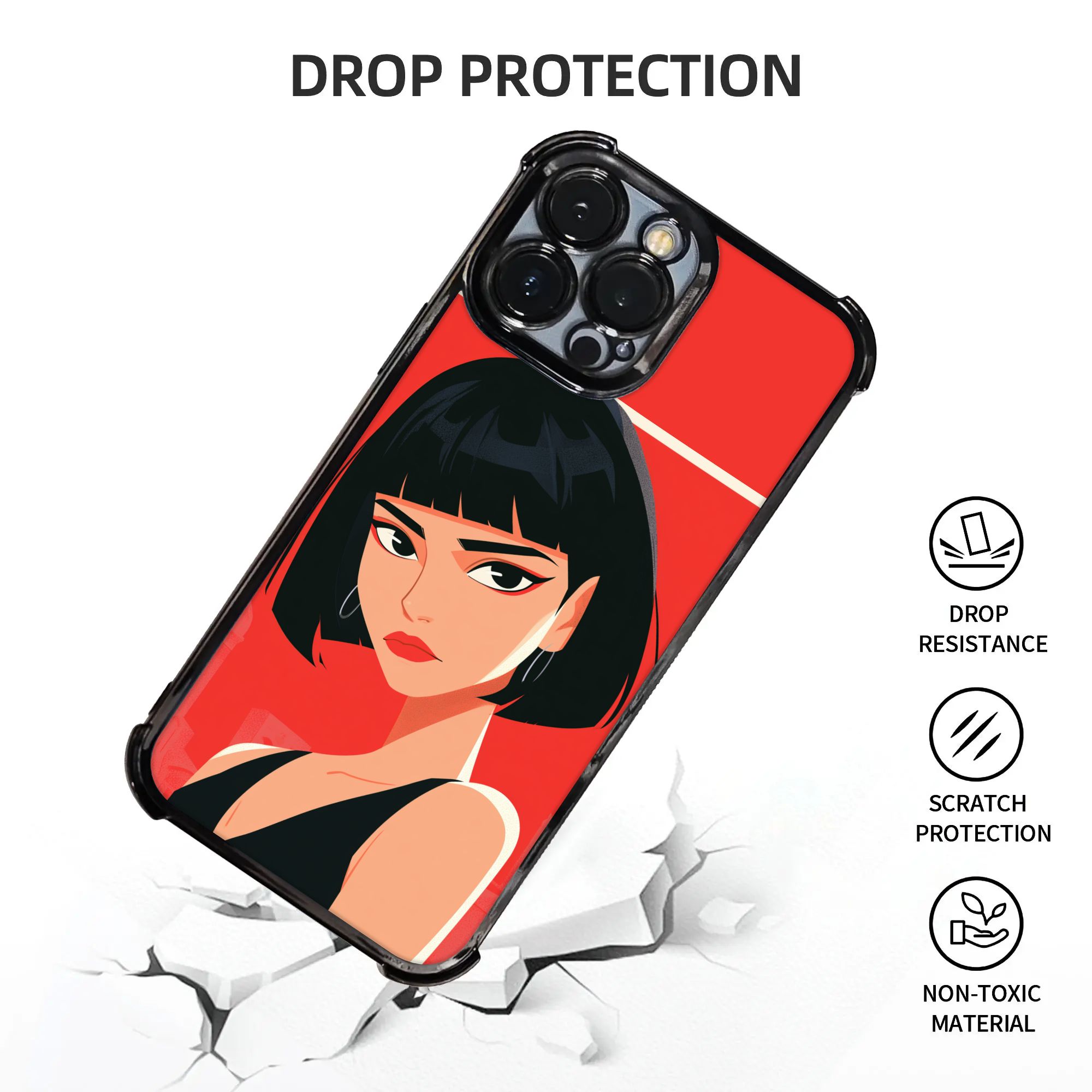 New Armor Bumper Shockproof An – Phone Cases Cool Girl recenzja i cena