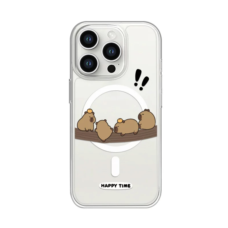 Cute Funny Tree Climbing Capib – Phone Cases Quirky recenzja i cena