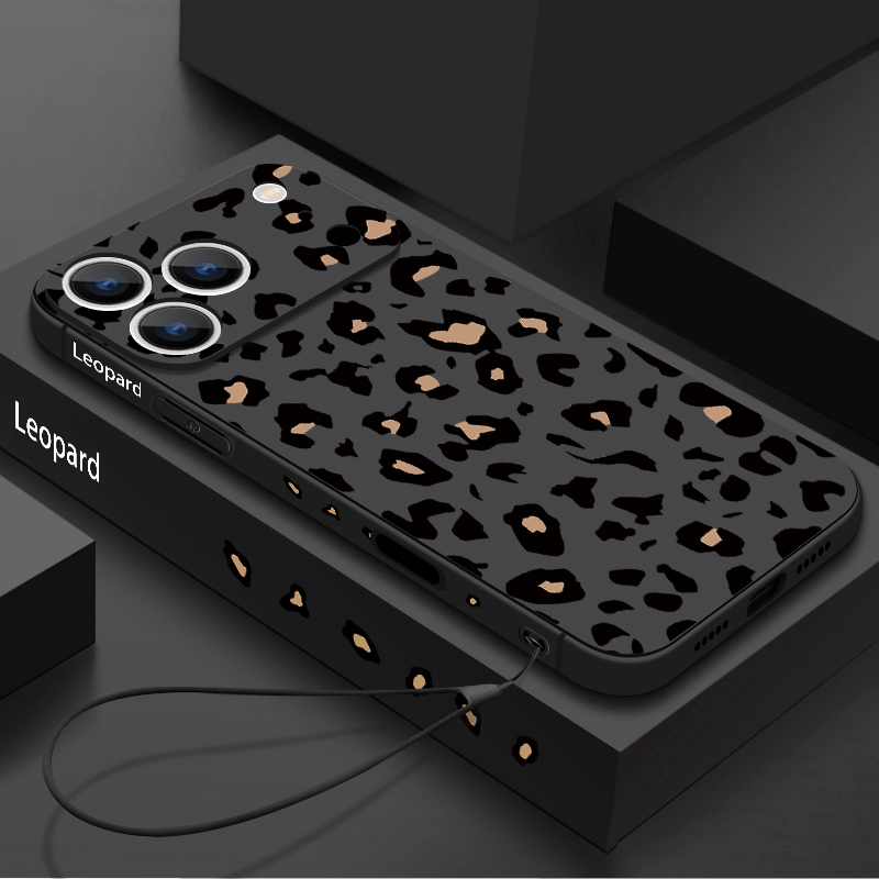 Leopard Print TPU Phone Case F – Phone Cases For Iphone 13 recenzja i cena