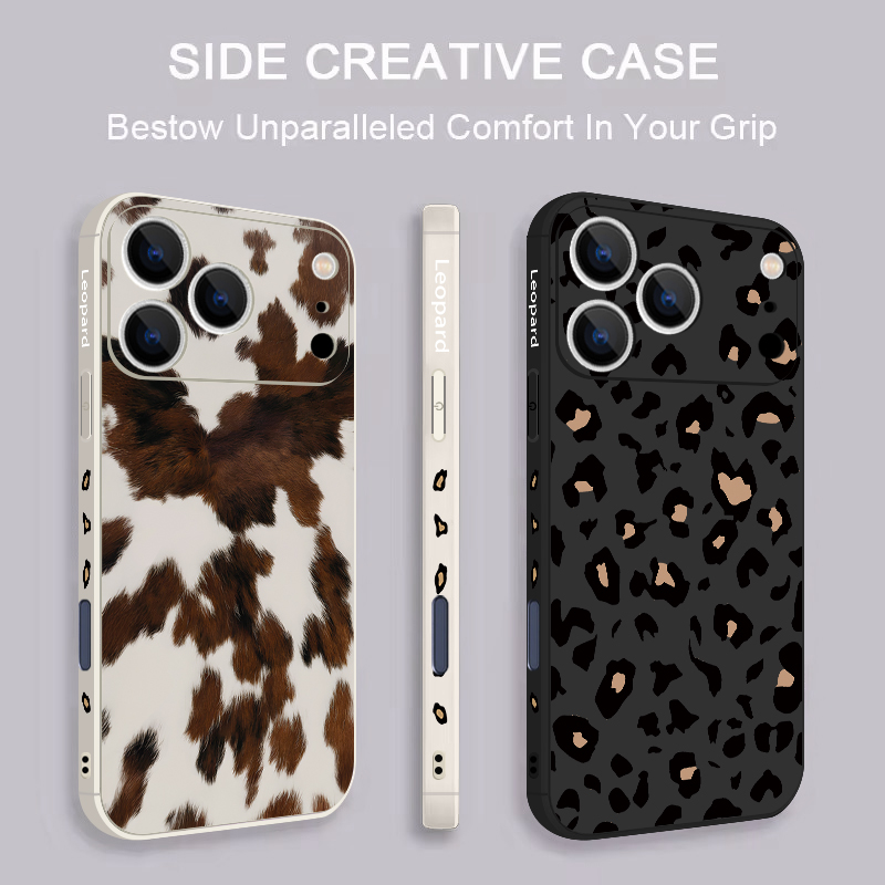 Leopard Print TPU Phone Case F – Phone Cases For Iphone 13 recenzja i cena