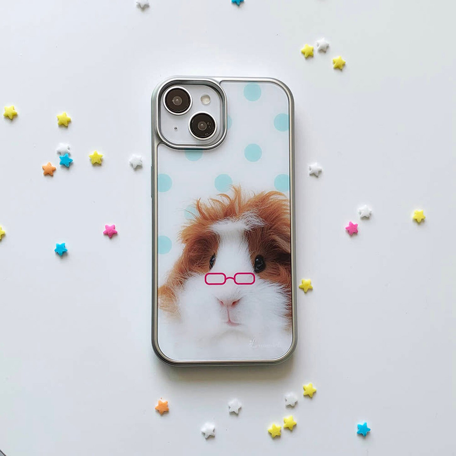 Glasses Guinea Pig Phone Case  – Phone Cases That Charge Your Phone recenzja i cena
