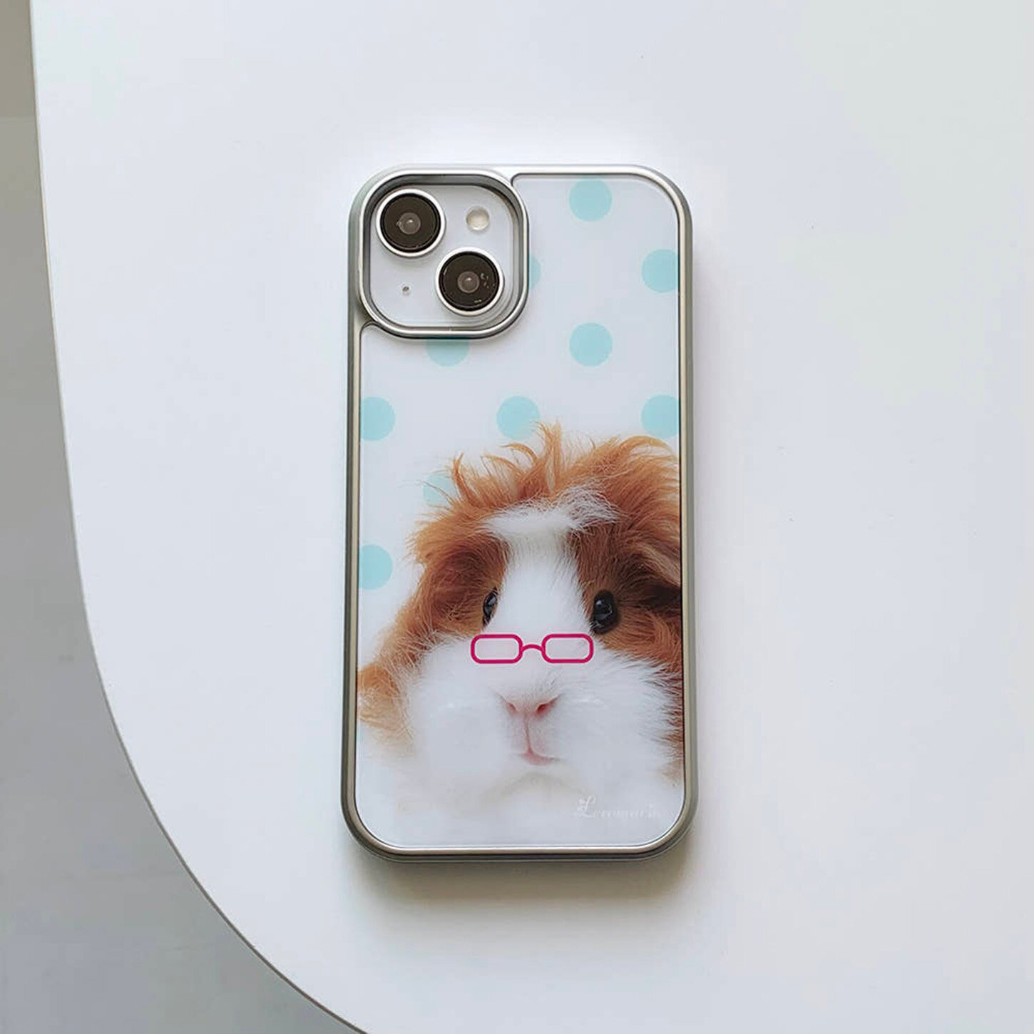 Glasses Guinea Pig Phone Case  – Phone Cases That Charge Your Phone recenzja i cena