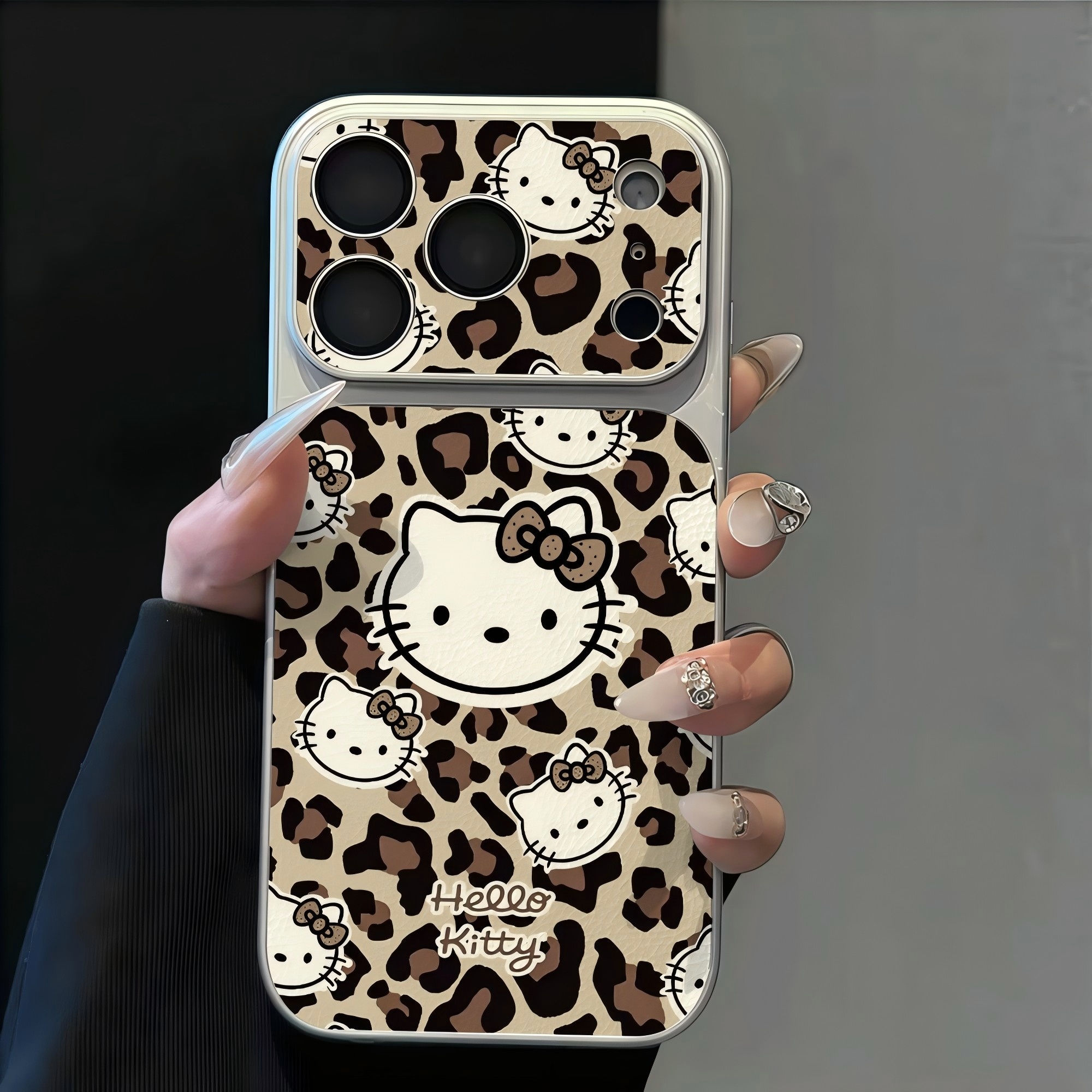 Leopard Print Hello Kitty Phon – Phone Cases Hello Kitty recenzja i cena