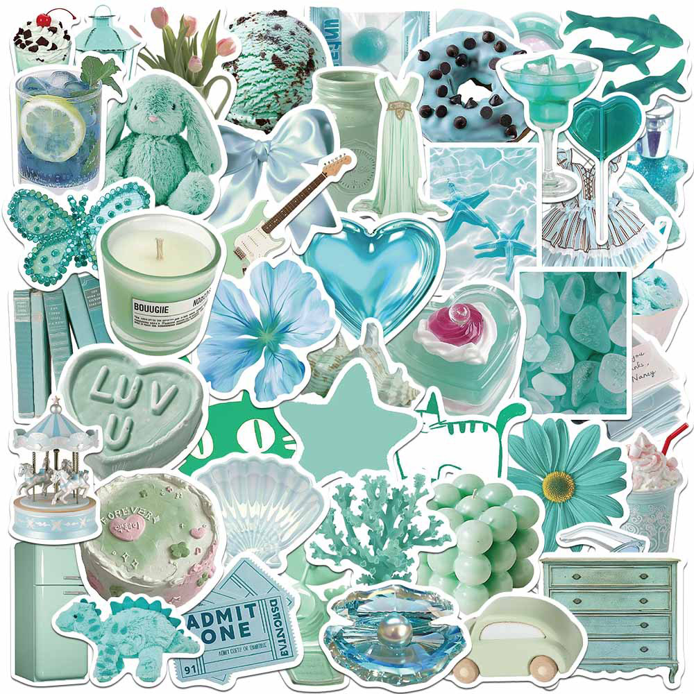 10/30/50pcs Cute Mint Green St – Phone Cases Kids recenzja i cena