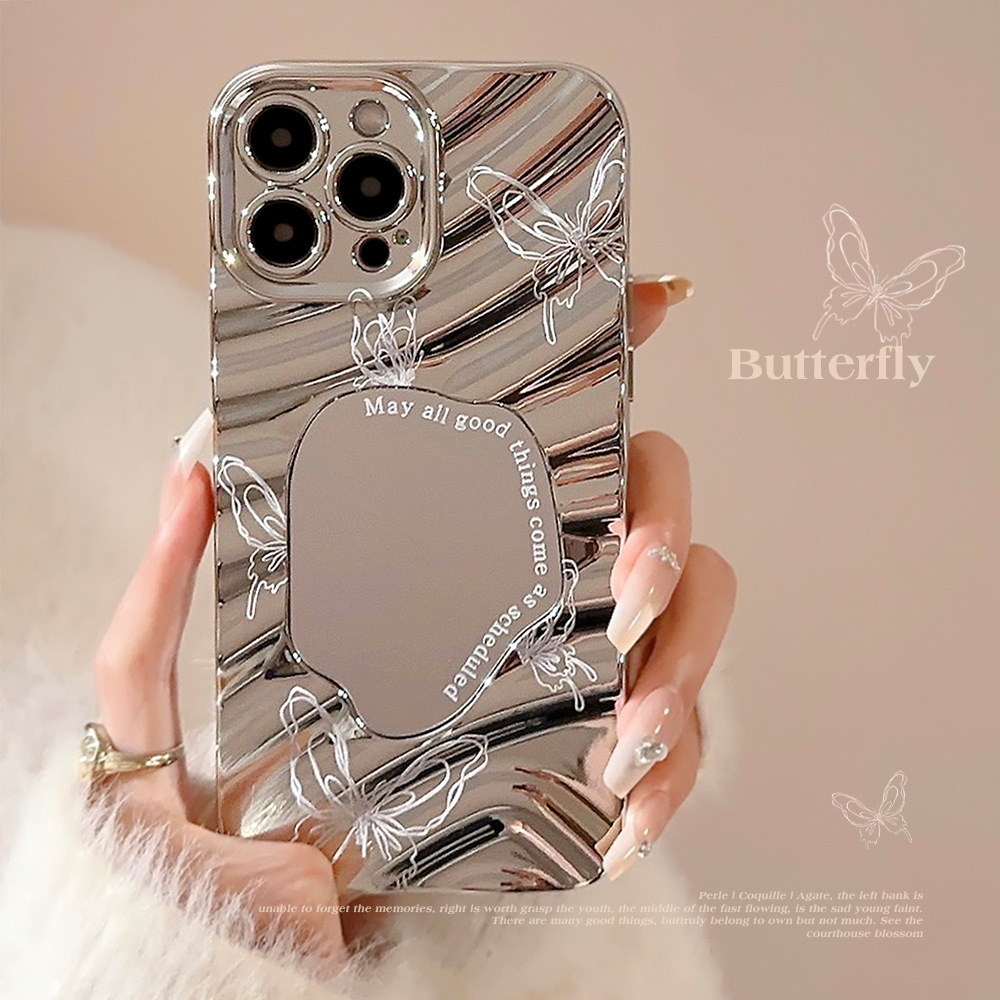 Luxury Silver Wavy Plating Mak – Luxury Plating Case recenzja i cena