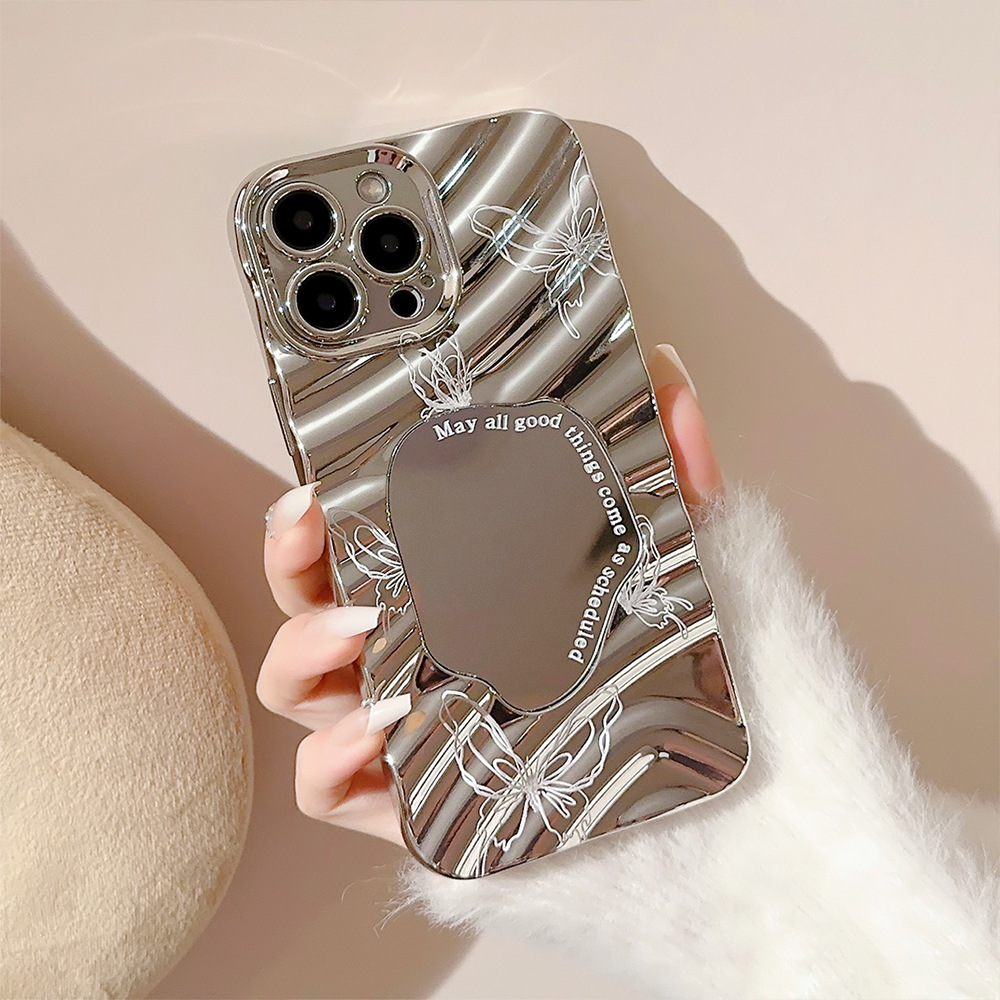 Luxury Silver Wavy Plating Mak – Luxury Plating Case recenzja i cena