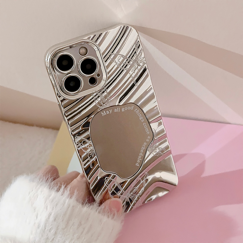 Luxury Silver Wavy Plating Mak – Luxury Plating Case recenzja i cena