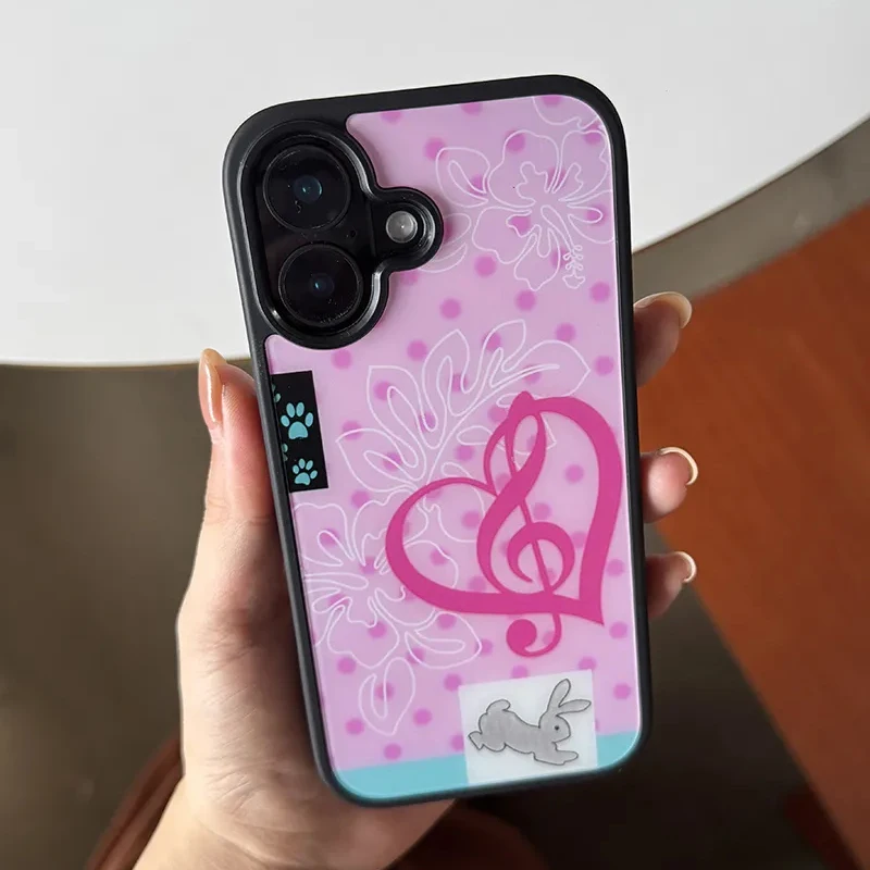 Fashion Cute Girl Pink Rabbit  – Phone Cases Cool Girl recenzja i cena