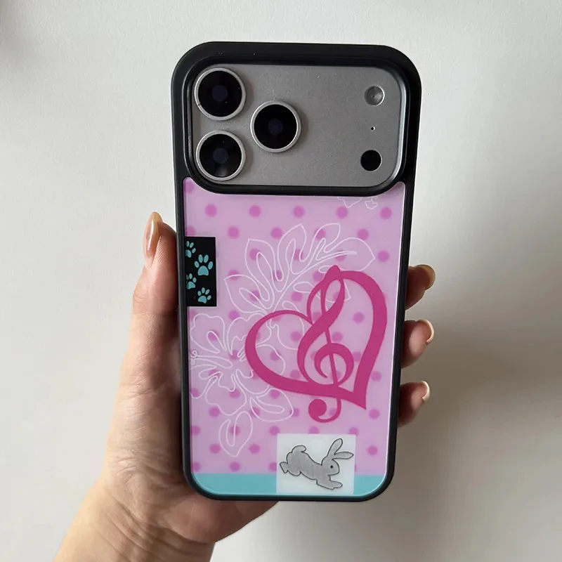 Fashion Cute Girl Pink Rabbit  – Phone Cases Cool Girl recenzja i cena