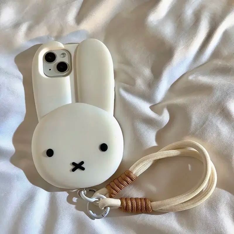 Funny Cartoon Cute long ear Mi – Phone Cases Quirky recenzja i cena