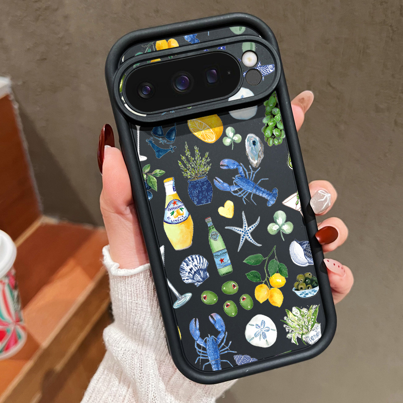 Ocean Whale Patterned TPU Phon – Phone Cases Pixel 10 Pro recenzja i cena