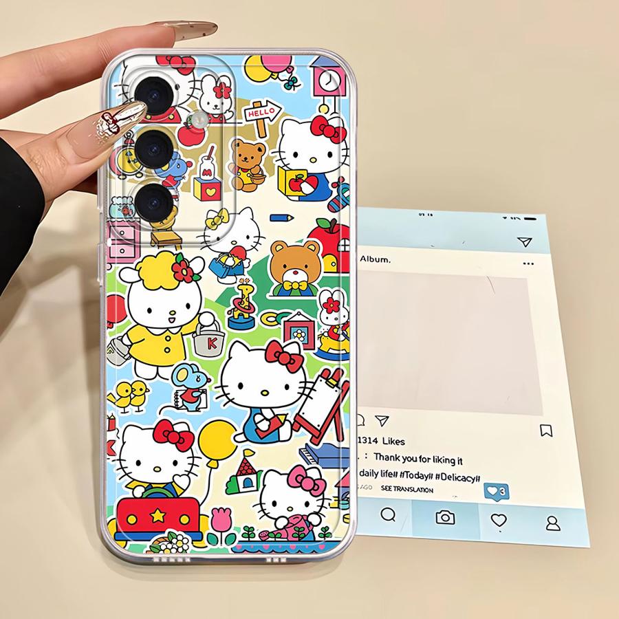 Various Cute Hello Kitty Clear – Phone Cases Hello Kitty recenzja i cena