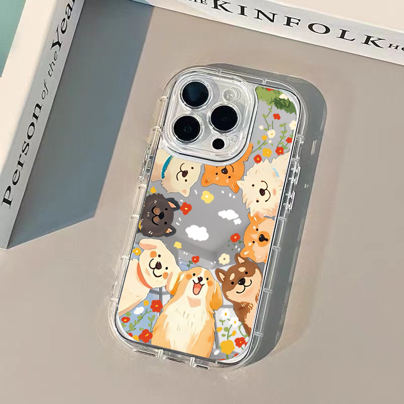 Cartoon Funny Puppy Phone Case – Phone Cases Quirky recenzja i cena