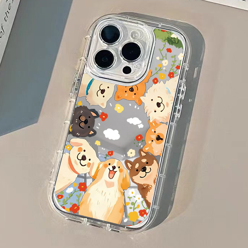 Cartoon Funny Puppy Phone Case – Phone Cases Quirky recenzja i cena