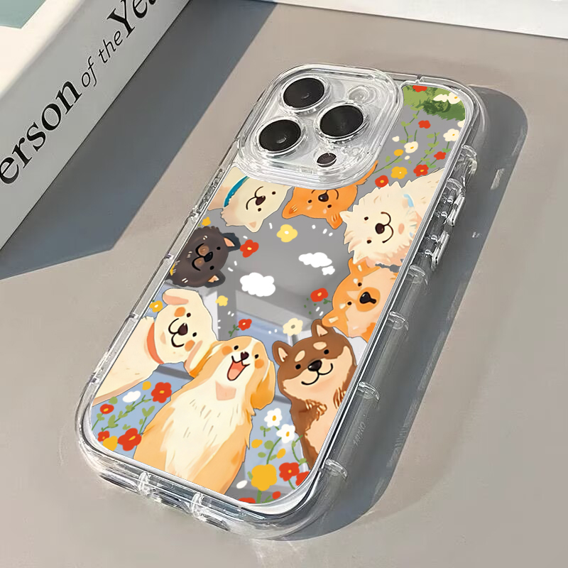Cartoon Funny Puppy Phone Case – Phone Cases Quirky recenzja i cena