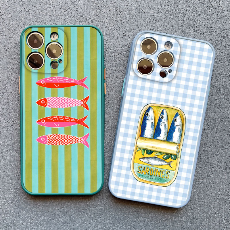 Sardines Color Fish Funny Phon – Phone Cases Quirky recenzja i cena